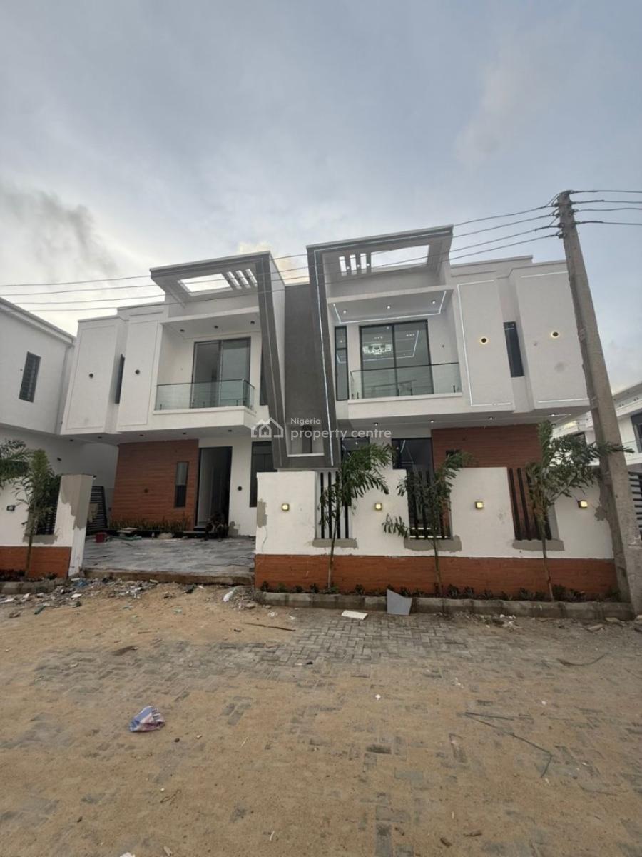 Luxury 4 Bedrooms Semi Detached Duplex, Ajah, Lekki, Lagos, Detached Duplex for Sale
