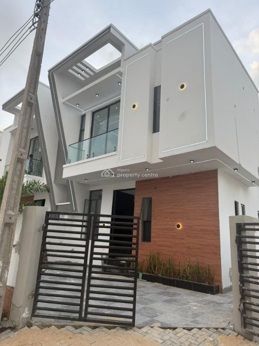 Luxury 4 Bedrooms Semi Detached Duplex, Ajah, Lekki, Lagos, Detached Duplex for Sale