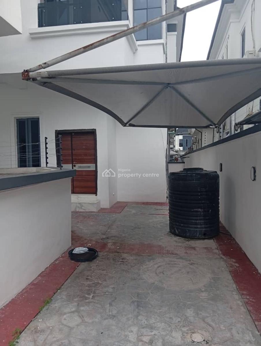 a Spacious 4 Bedroom Semi Detached Duplex with a Bq, Tulip Estate, By Chevron Alternative Road, Lekki, Lagos, Semi-detached Duplex for Rent