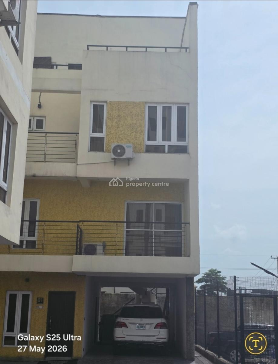 4 Bedrooms Terraced Duplex with Bq, Brand New, Off Freedom Way, Lekki Phase 1, Lekki, Lagos, Terraced Duplex for Sale