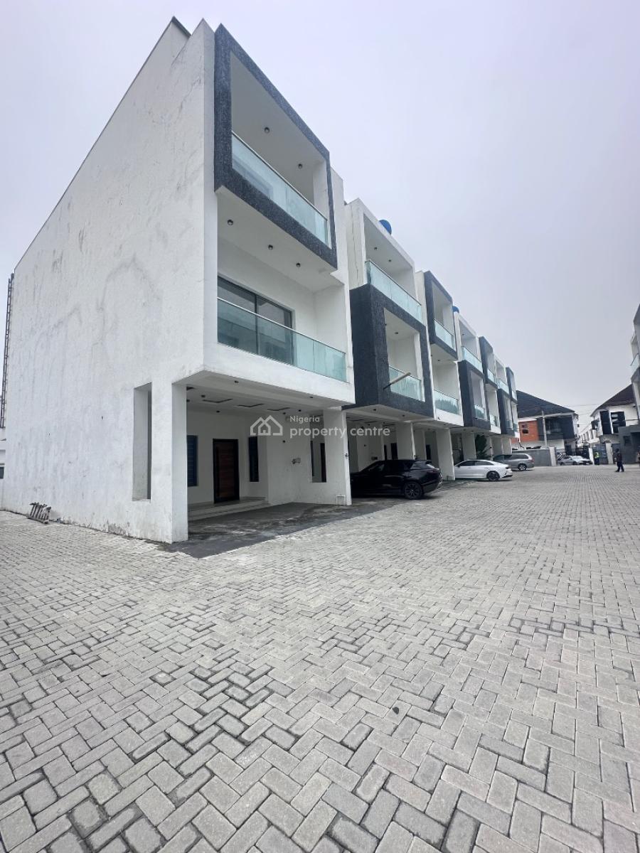 4 Bedroom Terraced Duplex with Bq, Orchid, Lekki, Lagos, Terraced Duplex for Rent