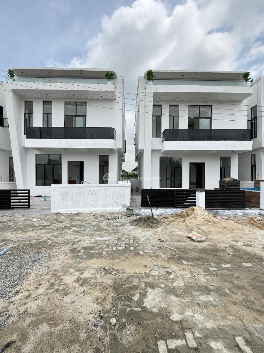 Beautifully Built 4 Bedroom Fully Detached Duplex with Swimming Pool, Ajah, Lagos, Detached Duplex for Sale