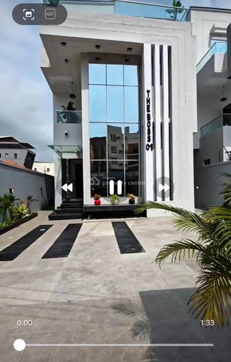 5 Rooms with Bq and Security House Fully Automated  Full Detached Dupl, Itedo Estate Off Car Wash Bus Stop, Freedom Way, Lekki 1, Lekki Phase 1, Lekki, Lagos, Detached Duplex for Sale