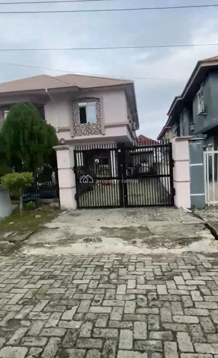 5 Bedroom Fully Detached Duplex with Bq  in Secured Estate, Crown Estate, Sangotedo, Ajah, Lagos, Detached Duplex for Sale
