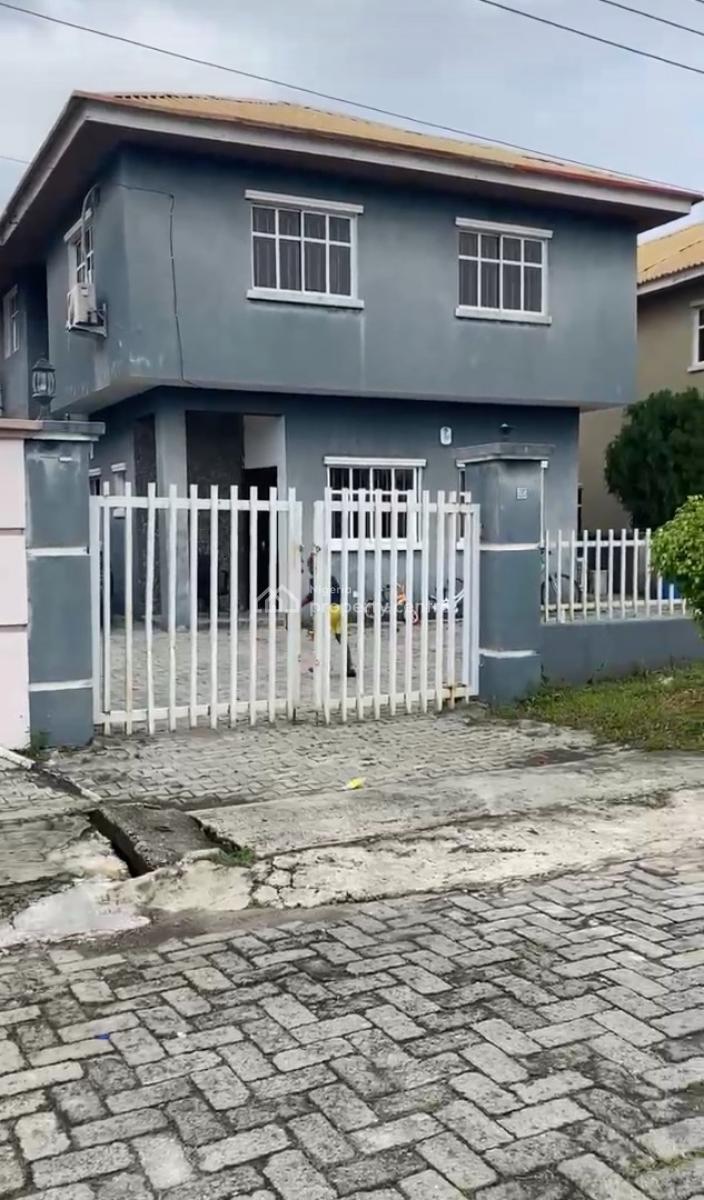 5 Bedroom Fully Detached Duplex with Bq  in Secured Estate, Crown Estate, Sangotedo, Ajah, Lagos, Detached Duplex for Sale