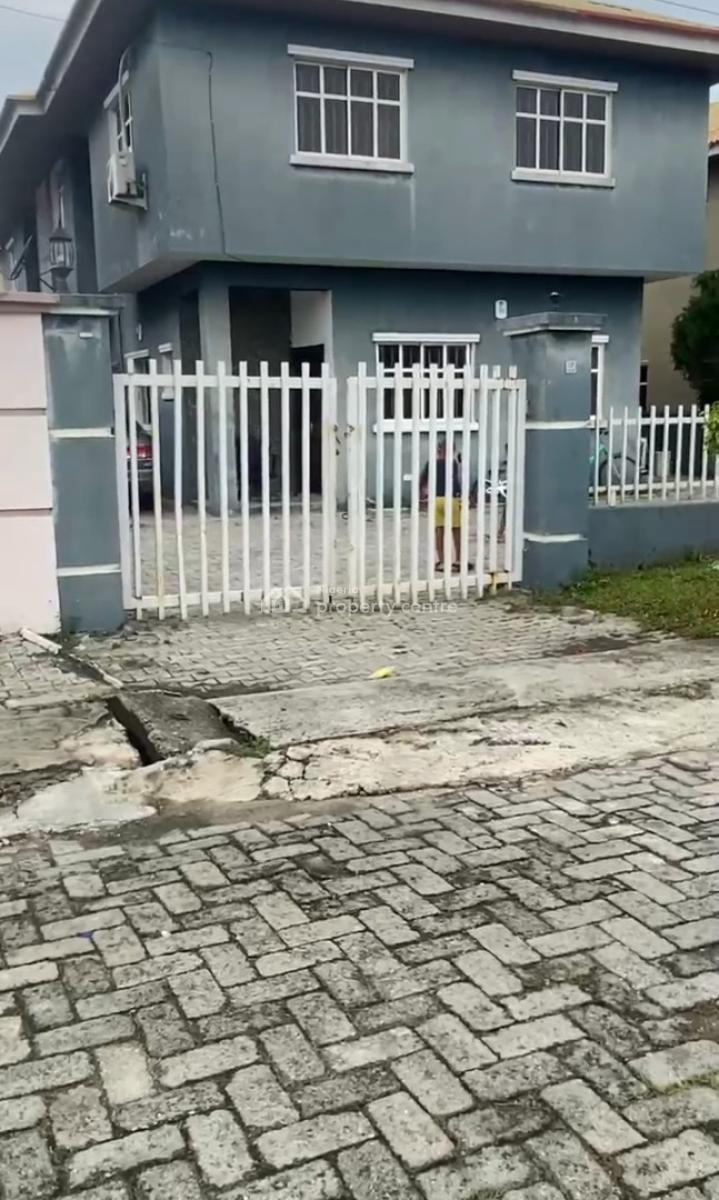 5 Bedroom Fully Detached Duplex with Bq  in Secured Estate, Crown Estate, Sangotedo, Ajah, Lagos, Detached Duplex for Sale