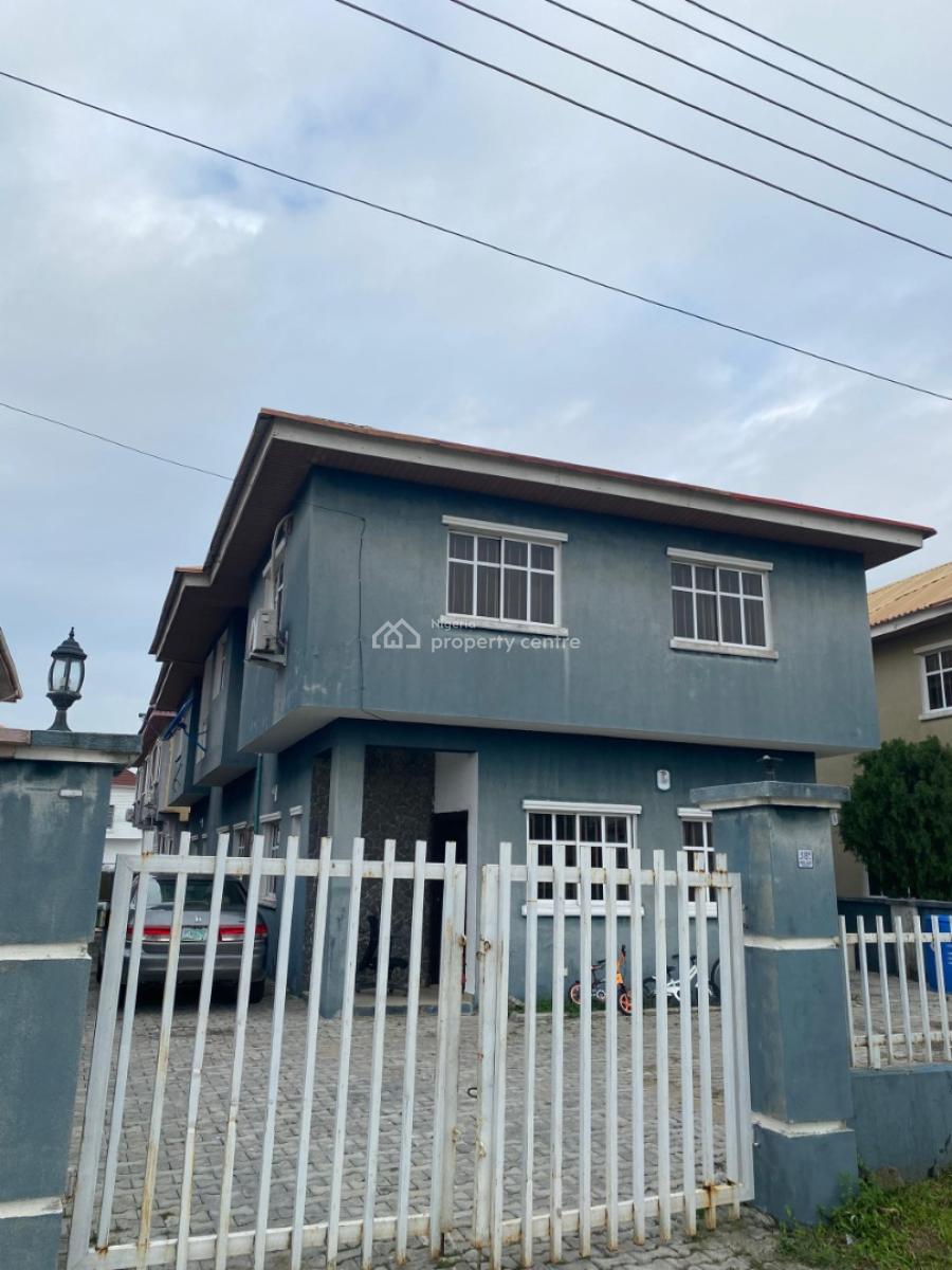 5 Bedroom Fully Detached Duplex with Bq  in Secured Estate, Crown Estate, Sangotedo, Ajah, Lagos, Detached Duplex for Sale