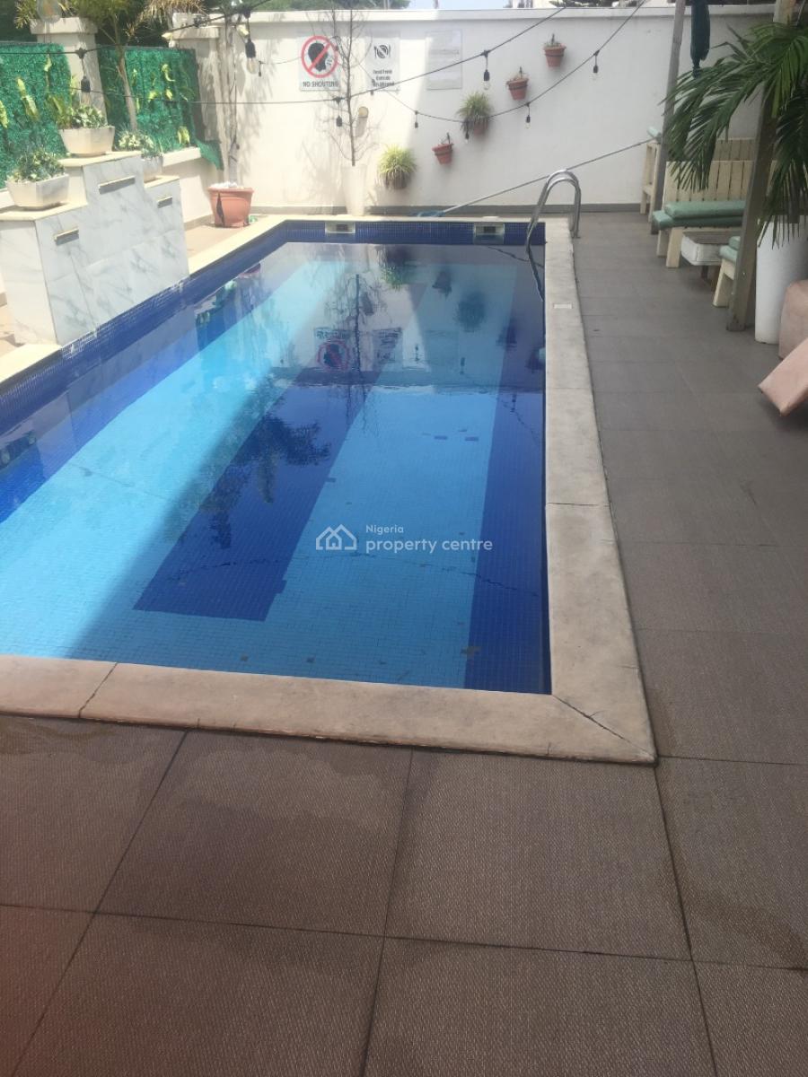 Fully Furnished 2bedrooms Flat with a Pool,sit Out, Off Jide Sawyer Drive, Lekki Phase 1, Lekki, Lagos, Flat / Apartment for Rent