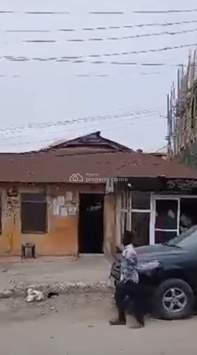 a Dilapidated Bungalow on a Tarred Street, : Off Pedro Road, Shomolu, Pedro, Gbagada, Lagos, Commercial Land for Sale