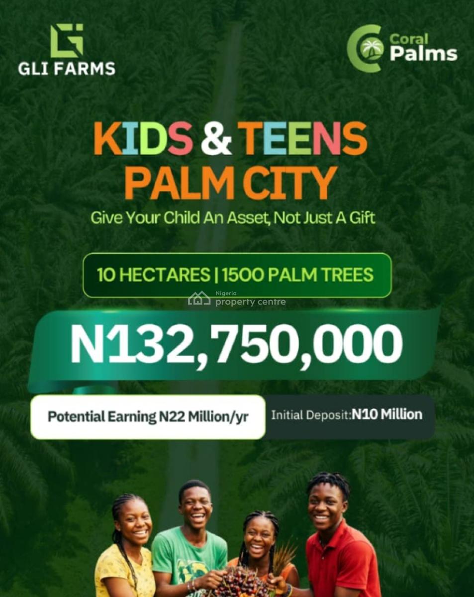 for Your Kids and Teens  Legacy and Wealth Pleasure, Coral Palms,along Iseyin Road, Ibadan, Oyo, Commercial Land for Sale