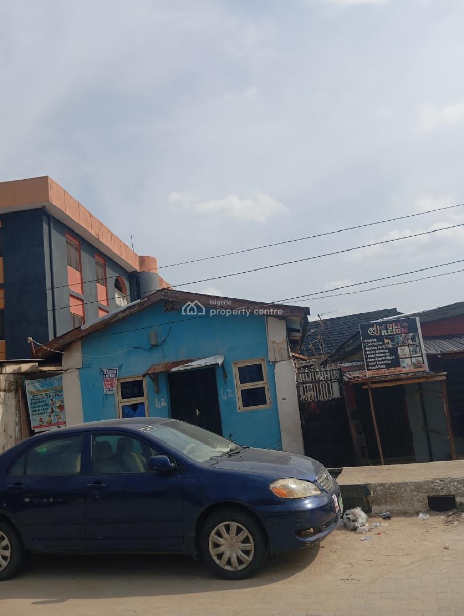 Tenament Bungalow on Half Plot, Off Agidi Road Alapere, Alapere, Ketu, Lagos, Residential Land for Sale