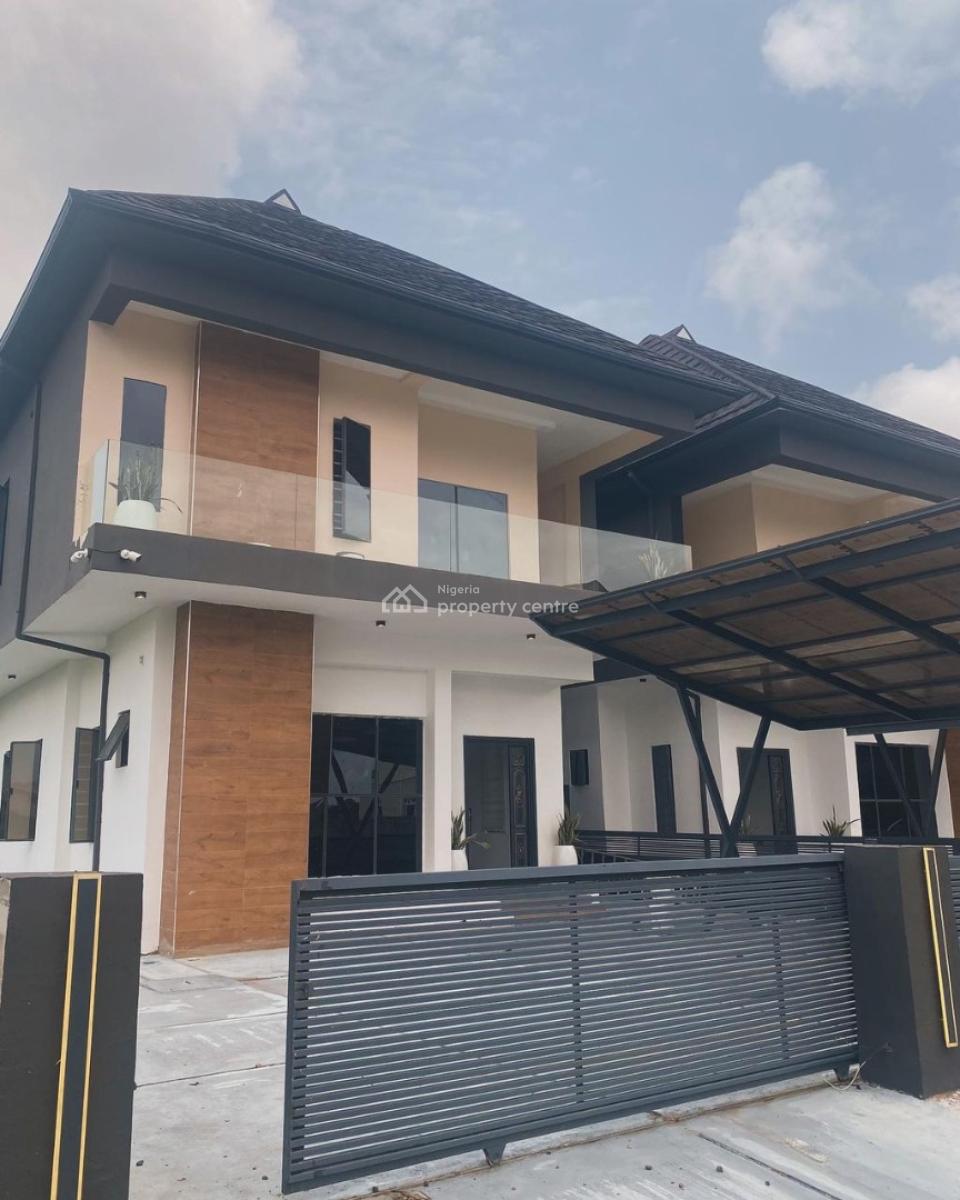 4bedroom  Detached Duplex with Pool, Pentfloor,bq, Peace Garden Estate, Sangotedo, Ajah, Lagos, Detached Duplex for Sale