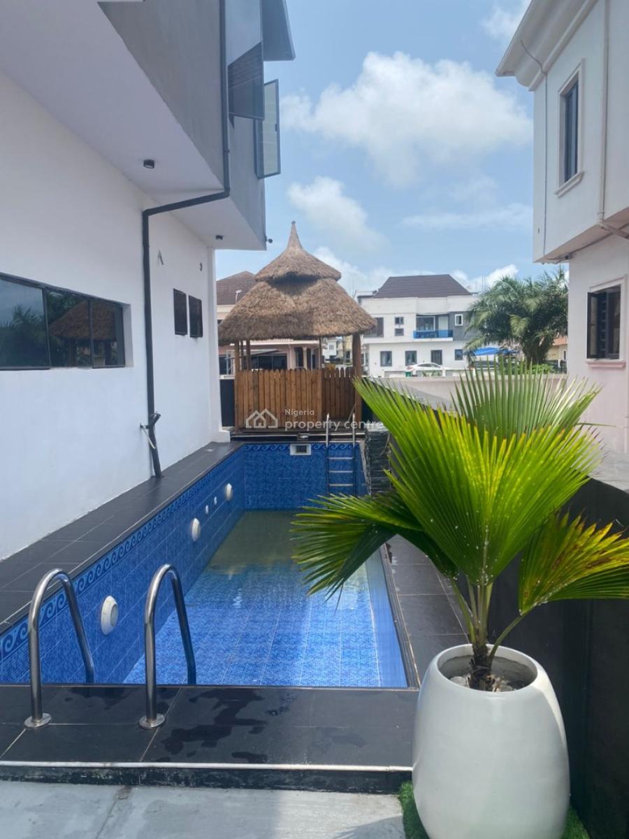 4bedroom  Detached Duplex with Pool, Pentfloor,bq, Peace Garden Estate, Sangotedo, Ajah, Lagos, Detached Duplex for Sale