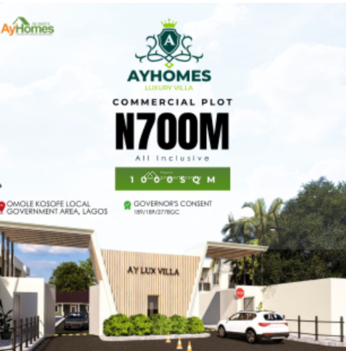 Luxury Villa Indeed, Ay Homes Luxury Villa, Omole, Kosofe, Lagos, Commercial Land for Sale
