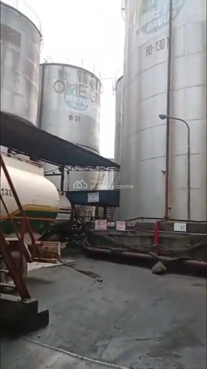 The Ibeto Tank Farm Along, Docyard Road, Apapa, Lagos, Tank Farm for Sale