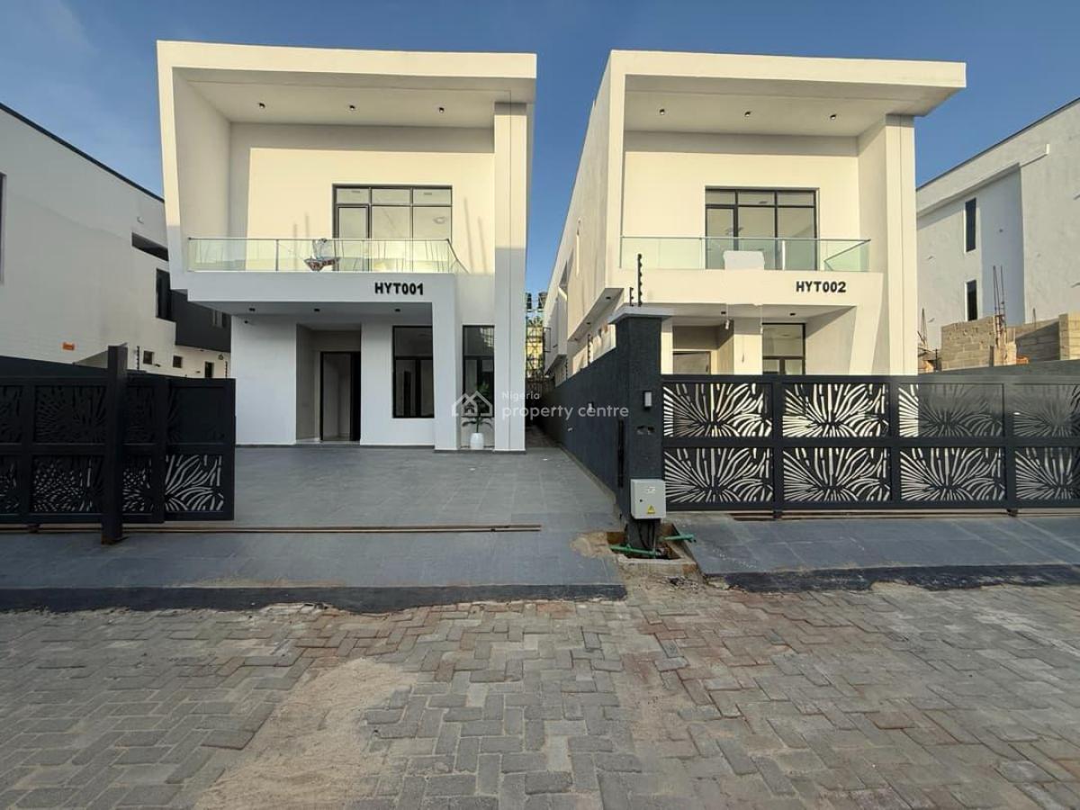 5 Bedroom Detached Duplex in Chevron, Lekki, Lagos, Detached Duplex for Sale