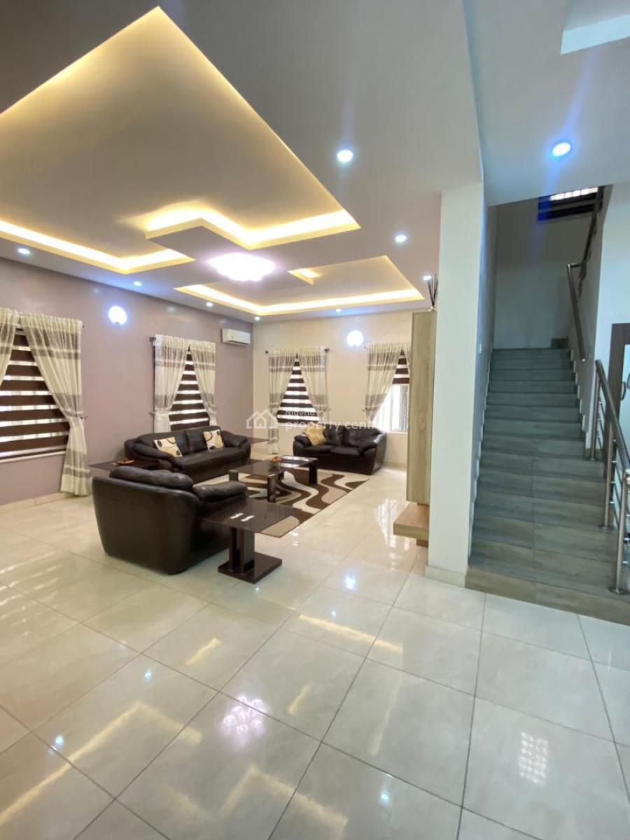 5 Bedroom Fully Furnished Detached House, Canal West Estate, Osapa, Lekki, Lagos, Detached Duplex for Sale