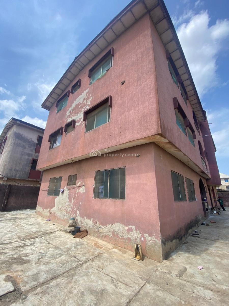 a Decent Block of Flat, Custom Busstop, Abaranje, Ikotun, Lagos, Block of Flats for Sale