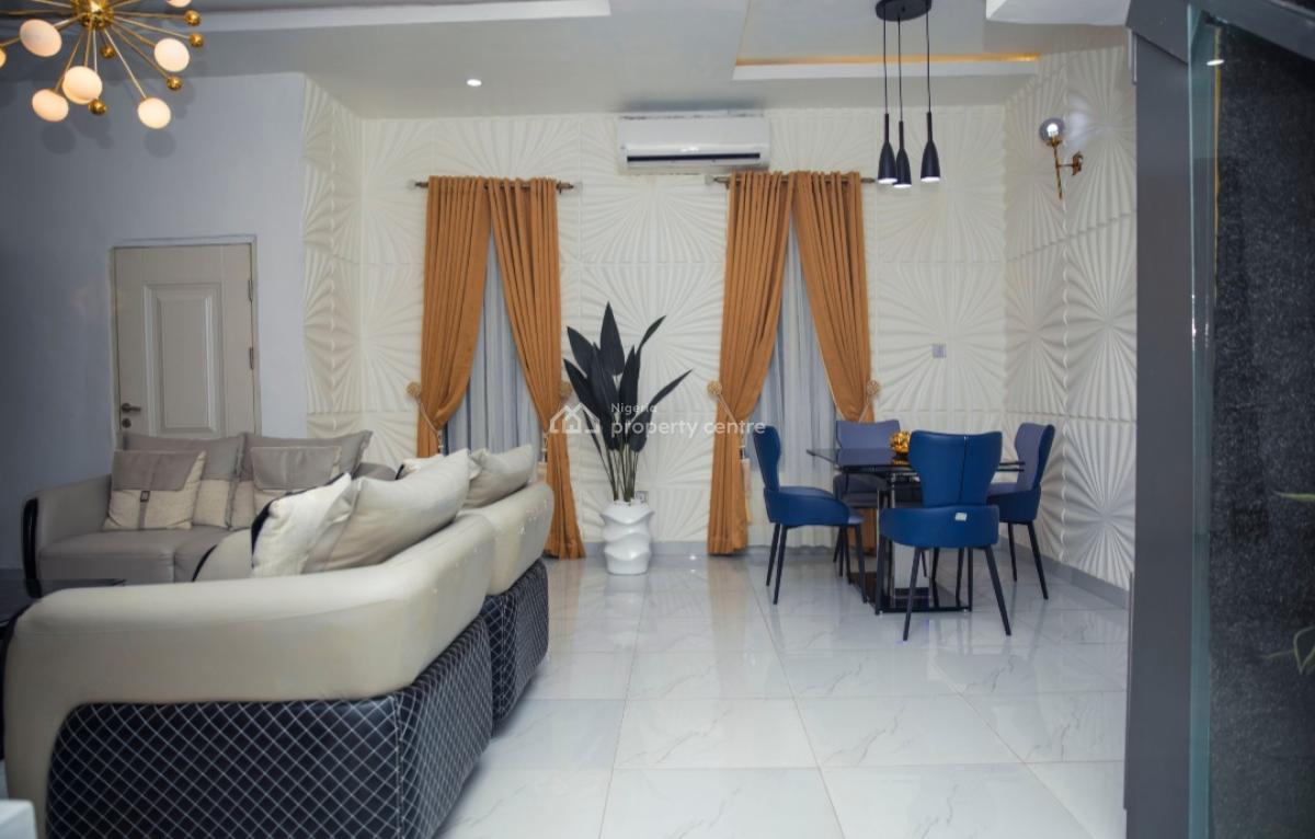 Furnished 4 Bedroom Semi Detached Duplex + Bq, 20kva Gen & Inverter, Chevron Alternative Route, Lekki, Lagos, Semi-detached Duplex for Rent