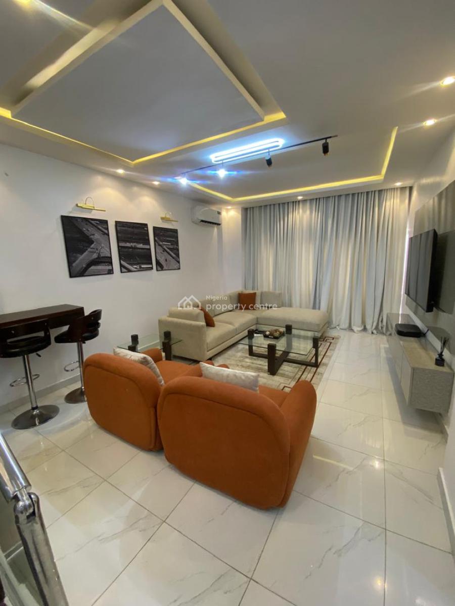 Fully Furnished 2-bedrooms Maisonettehi at Osborne Phase 2., Osborne Phase 2, Lekki Phase 1, Lekki, Lagos, Flat / Apartment for Rent