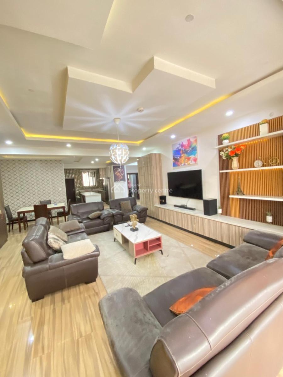 Luxury Furnished 3 Bedroom Service Apartment with Elevator, Bq & Pool, Oniru, Victoria Island (vi), Lagos, Flat / Apartment for Rent