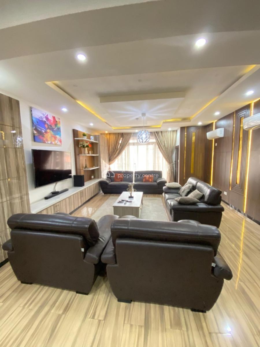 Luxury Furnished 3 Bedroom Service Apartment with Elevator, Bq & Pool, Oniru, Victoria Island (vi), Lagos, Flat / Apartment for Rent