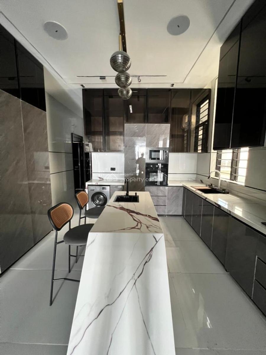 Spacious 5 Bedroom Detached with Pool, Home Automation & Bq in a Secur, Chevron, Automated, Flood Free, Custom Vanity, Lekki Phase 1, Lekki, Lagos, Detached Duplex for Sale