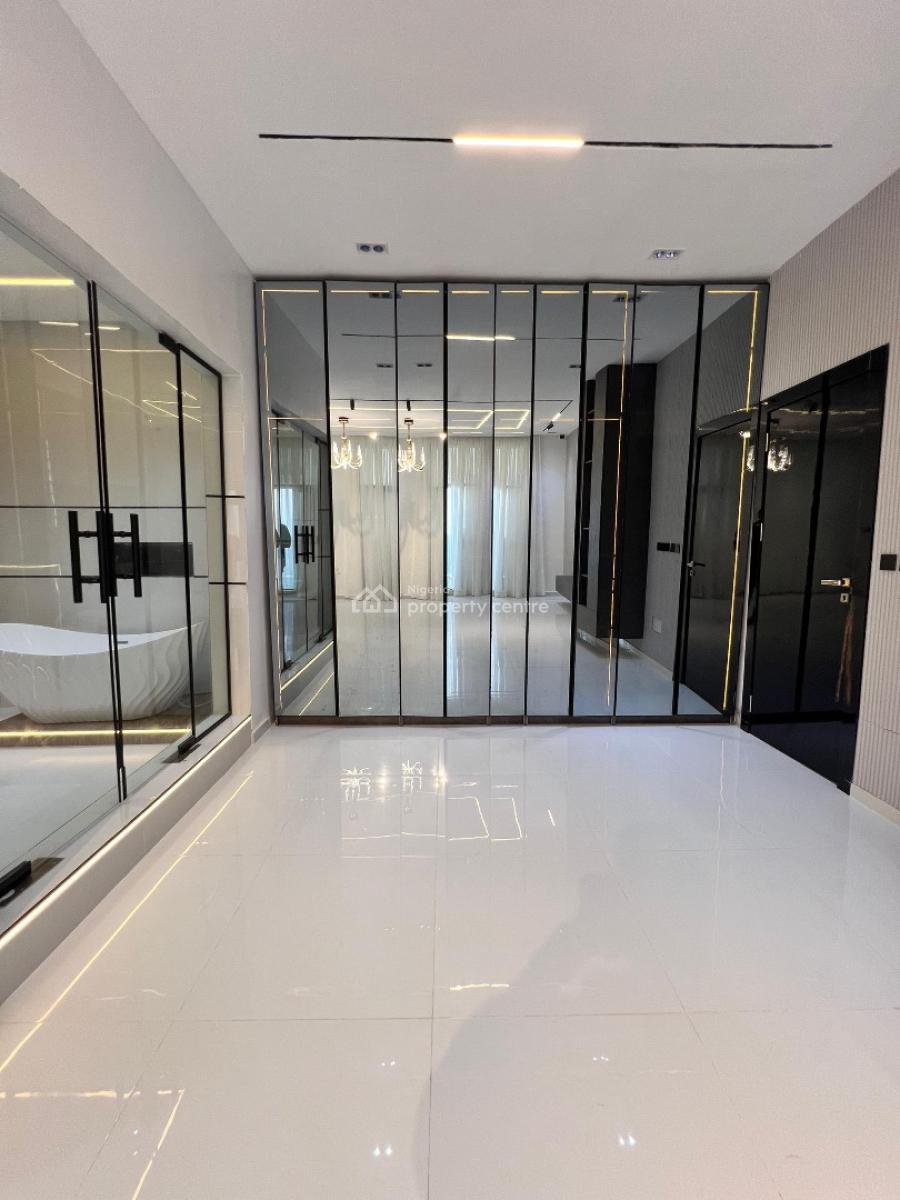 Elegant 5 Bedroom Detached with Pool, Home Automation & Bq in a Secure, Chevron, Flood Free, Automated Home, Secured Estate, Lekki, Lagos, Detached Duplex for Sale