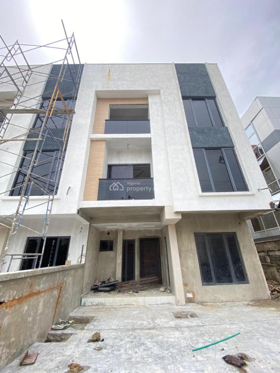 Luxury 4 Bedroom Newly Built Terrace Duplex with Bq, Gym and Elevator, Victoria Island (vi), Lagos, Terraced Duplex for Sale