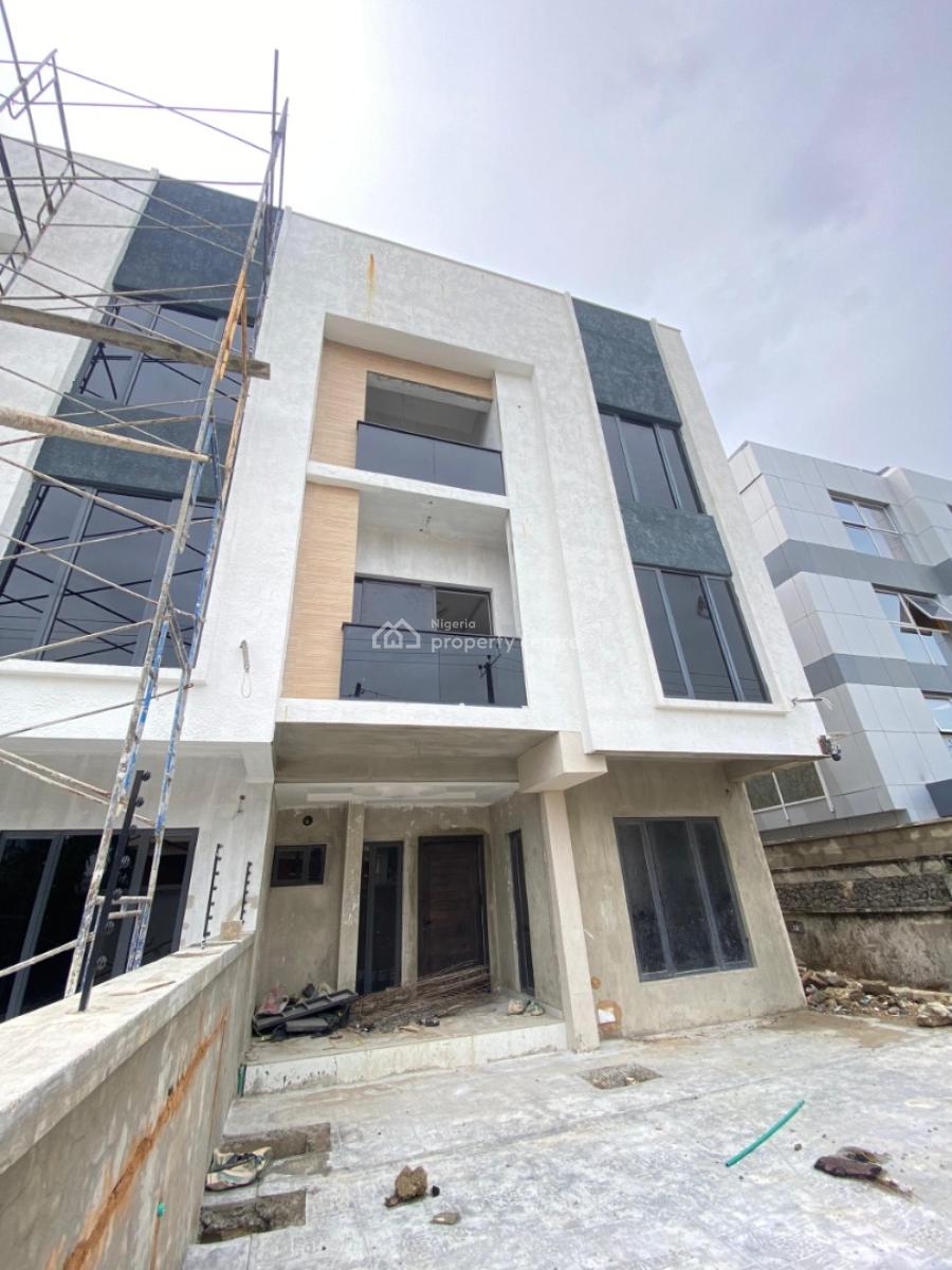 Luxury 4 Bedroom Newly Built Terrace Duplex with Bq, Gym and Elevator, Victoria Island (vi), Lagos, Terraced Duplex for Sale