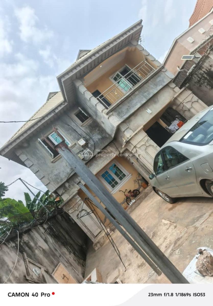 a Decent Block of Flat, Alh Adekola Street, Aboru, Abule Egba, Agege, Lagos, Block of Flats for Sale
