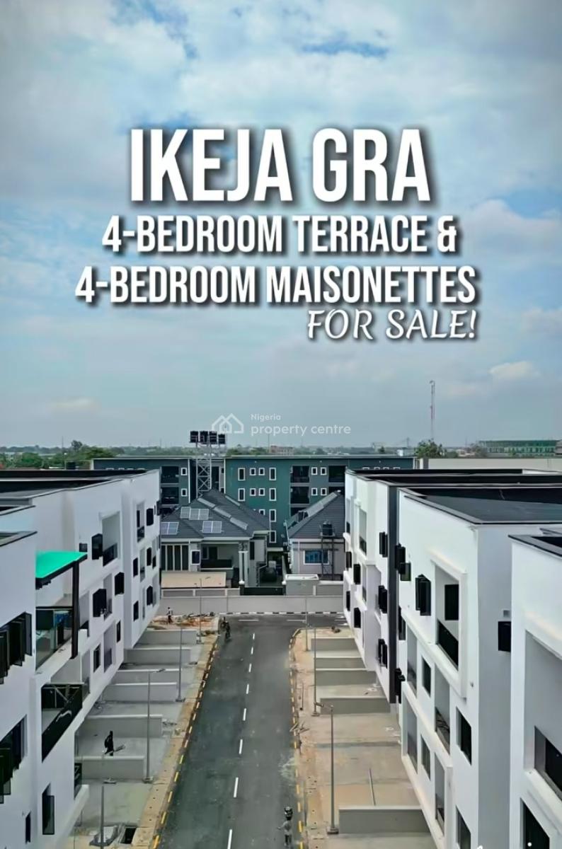 4 Bedroom Maisonette with Bq, Ikeja Gra, Ikeja, Lagos, Flat / Apartment for Sale