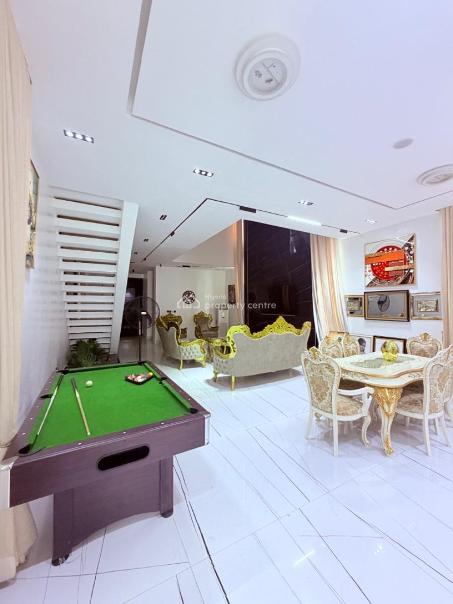 Fully Furnished 5bedrooms Detached House with Bq, Osapa, Osapa, Lekki, Lagos, Detached Duplex for Sale