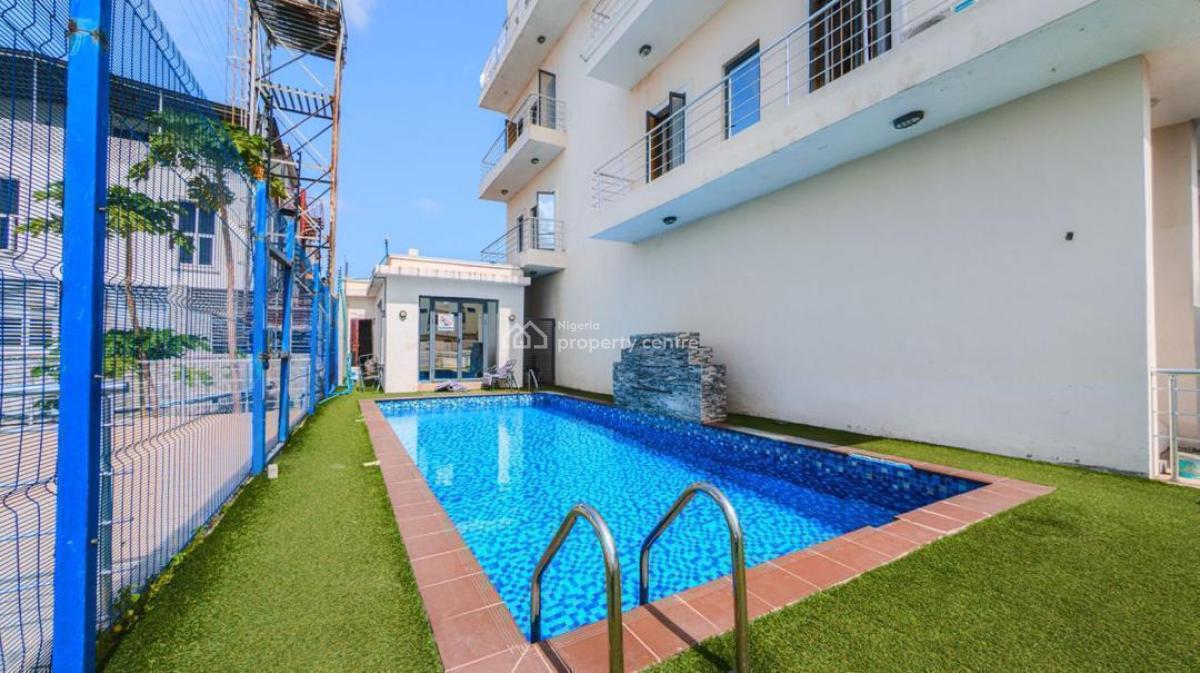 Modern 4br with Pool, Balcony & Sea View, Off Admiralty Way, Lekki Phase 1, Lekki, Lagos, Flat / Apartment Short Let