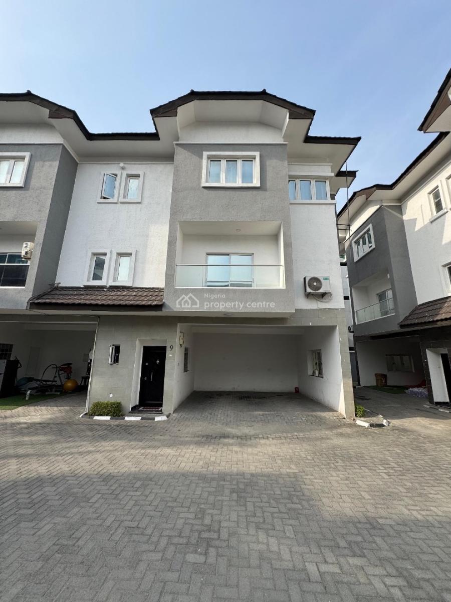 Nicely Designed 3 Bedroom Terrace with Car Garage, Lekki Right, Lekki, Lagos, Terraced Duplex for Sale