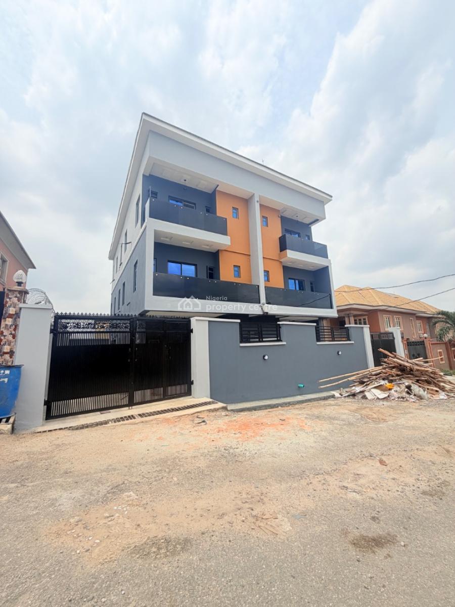 Spaciously Built 4 Bedroom Semi Detached Duplex with in an Estate, Ogba, Ikeja, Lagos, Semi-detached Duplex for Sale
