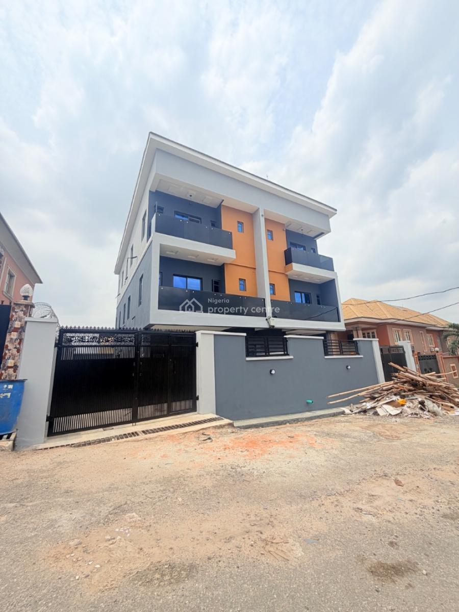 Spaciously Built 4 Bedroom Semi Detached Duplex with in an Estate, Ogba, Ikeja, Lagos, Semi-detached Duplex for Sale