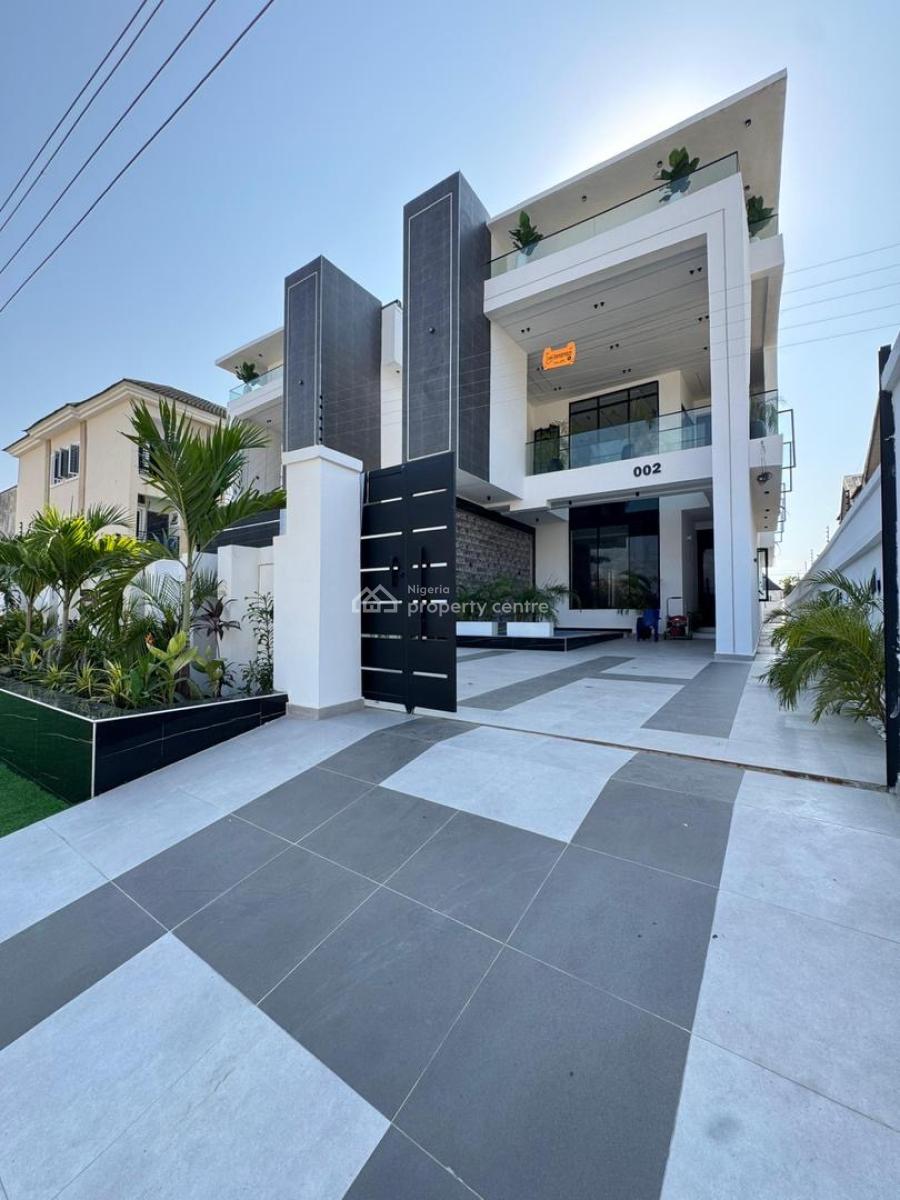 Elegant 5 Bedroom Detached Duplex with Pool, Gym, Bq, Ikota, Lekki, Lagos, House for Sale