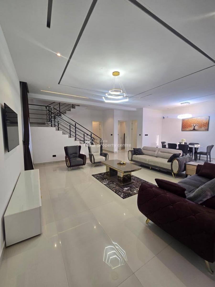 Magnificent 4 Bedroom Semi Detached Duplex with Bq, Ante Room & Outdoo, Lekki Phase 1, Lekki, Lagos, House for Sale