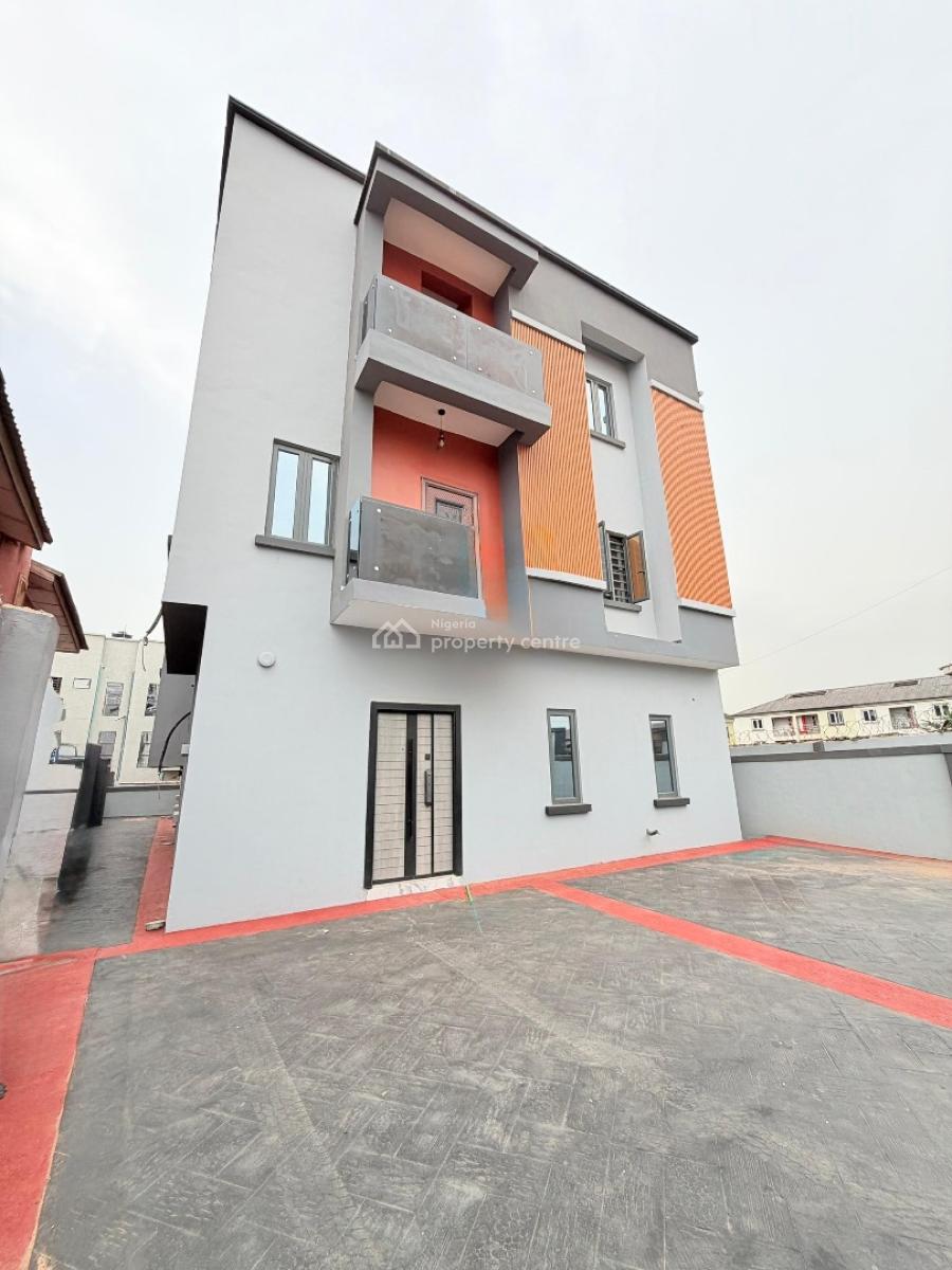 Exquisite 4bedroom Fully  Detached Duplex with a Bq in a Security, Gra Phase 1, Magodo, Lagos, Detached Duplex for Sale