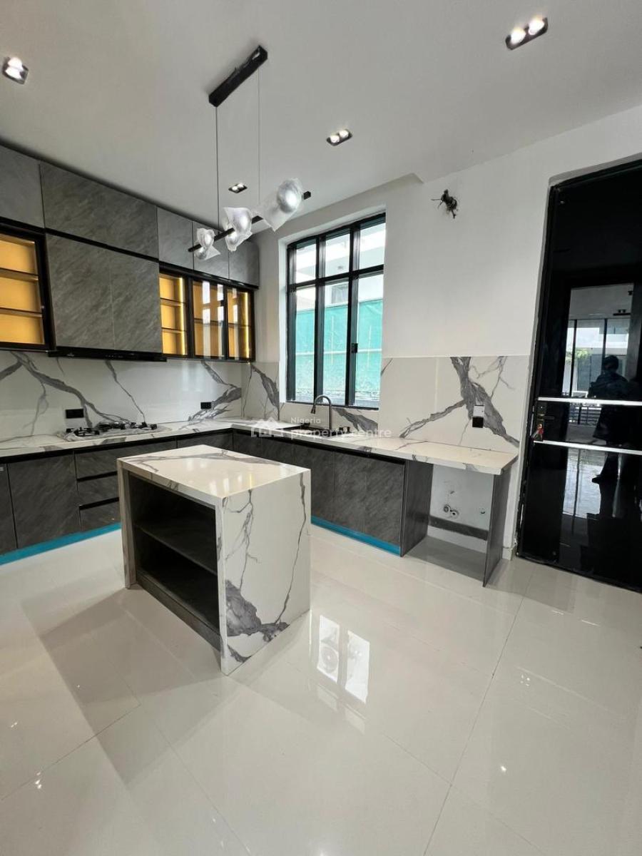 Newly Built 5 Bedroom Detaced Duplex with Bq, Family Lounge, Chevron, Lekki, Lagos, House for Sale