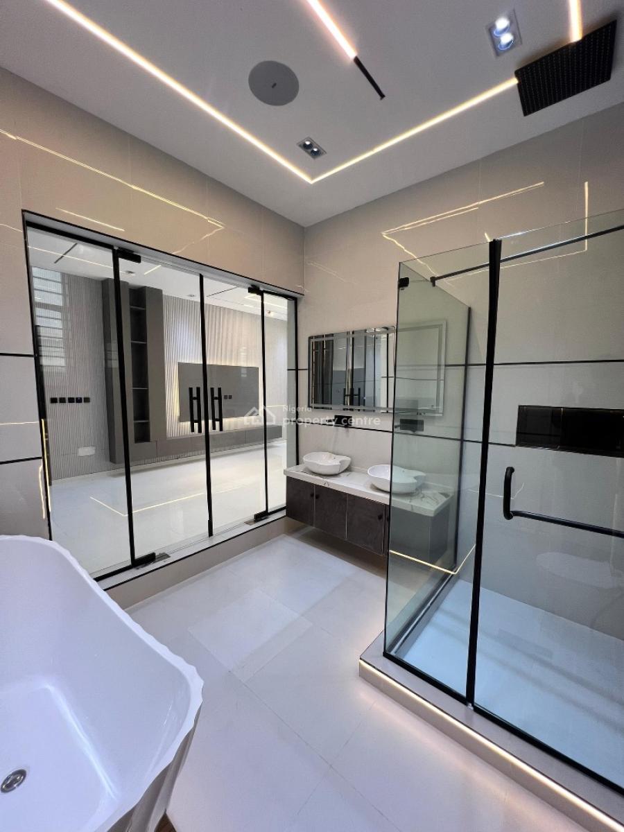 Elegant 5 Bedroom Detached with Pool, Home Automation & Bq in a Secure, Chevron, Lekki, Lagos, Detached Duplex for Sale