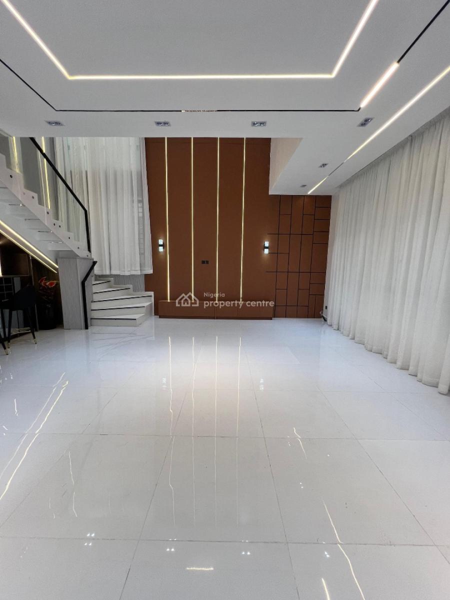 Elegant 5 Bedroom Detached with Pool, Home Automation & Bq in a Secure, Chevron, Lekki, Lagos, Detached Duplex for Sale