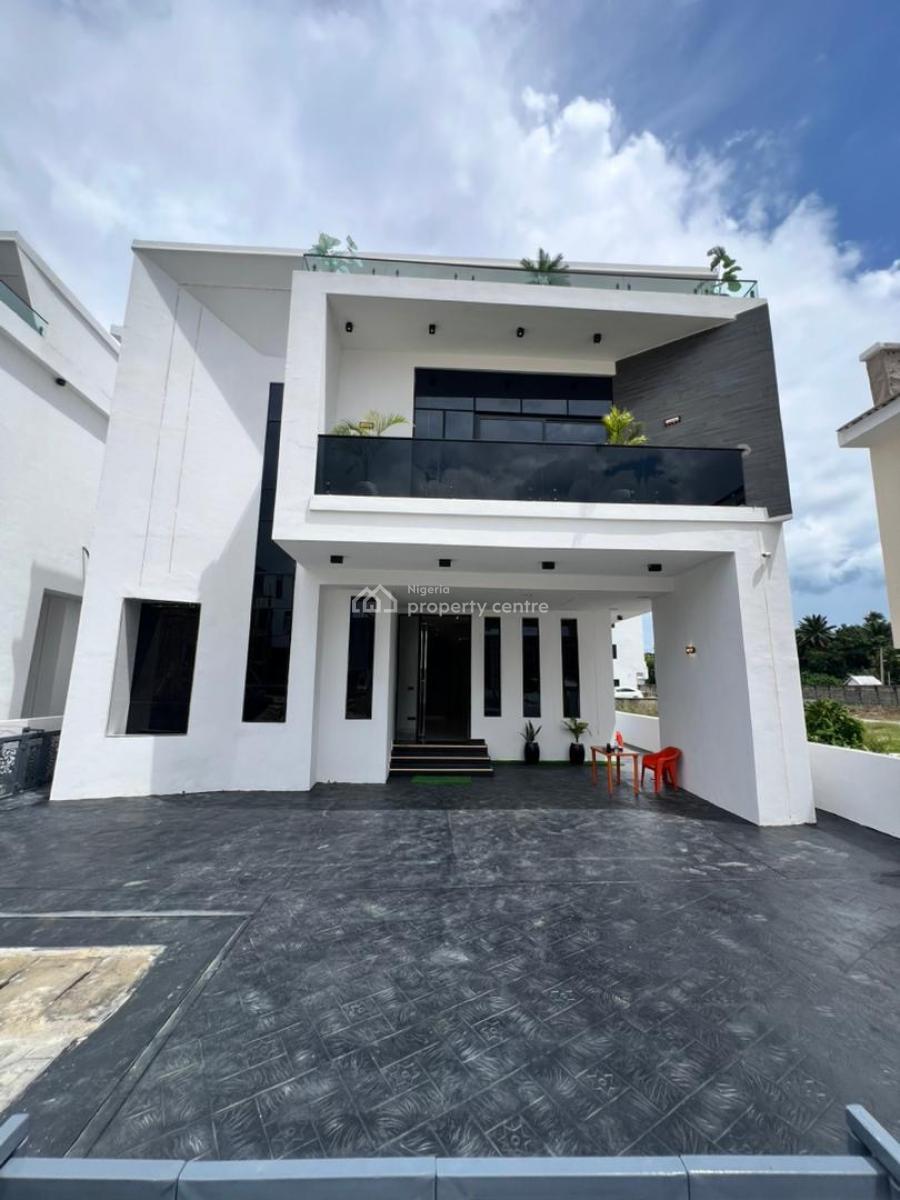 Classy 5 Bedroom Detached with Pool, Gym, Home Automation & Bq, Chevron, Lekki, Lagos, House for Sale