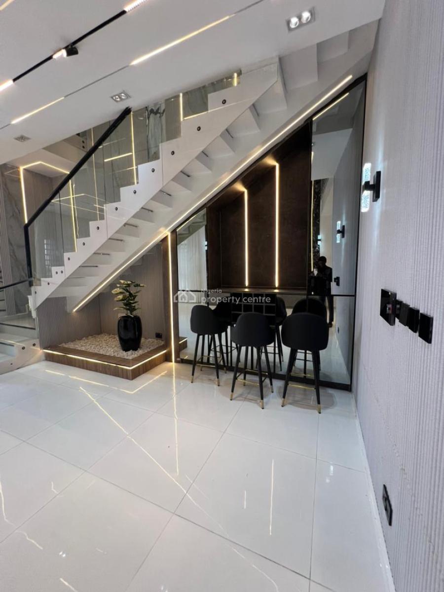 Classy 5 Bedroom Detached with Pool, Gym, Home Automation & Bq, Chevron, Lekki, Lagos, House for Sale