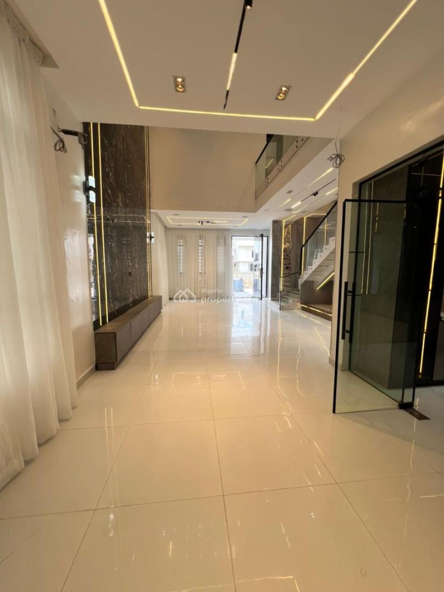 Classy 5 Bedroom Detached with Pool, Gym, Home Automation & Bq, Chevron, Lekki, Lagos, House for Sale