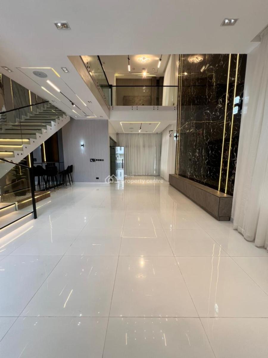 Classy 5 Bedroom Detached with Pool, Gym, Home Automation & Bq, Chevron, Lekki, Lagos, House for Sale