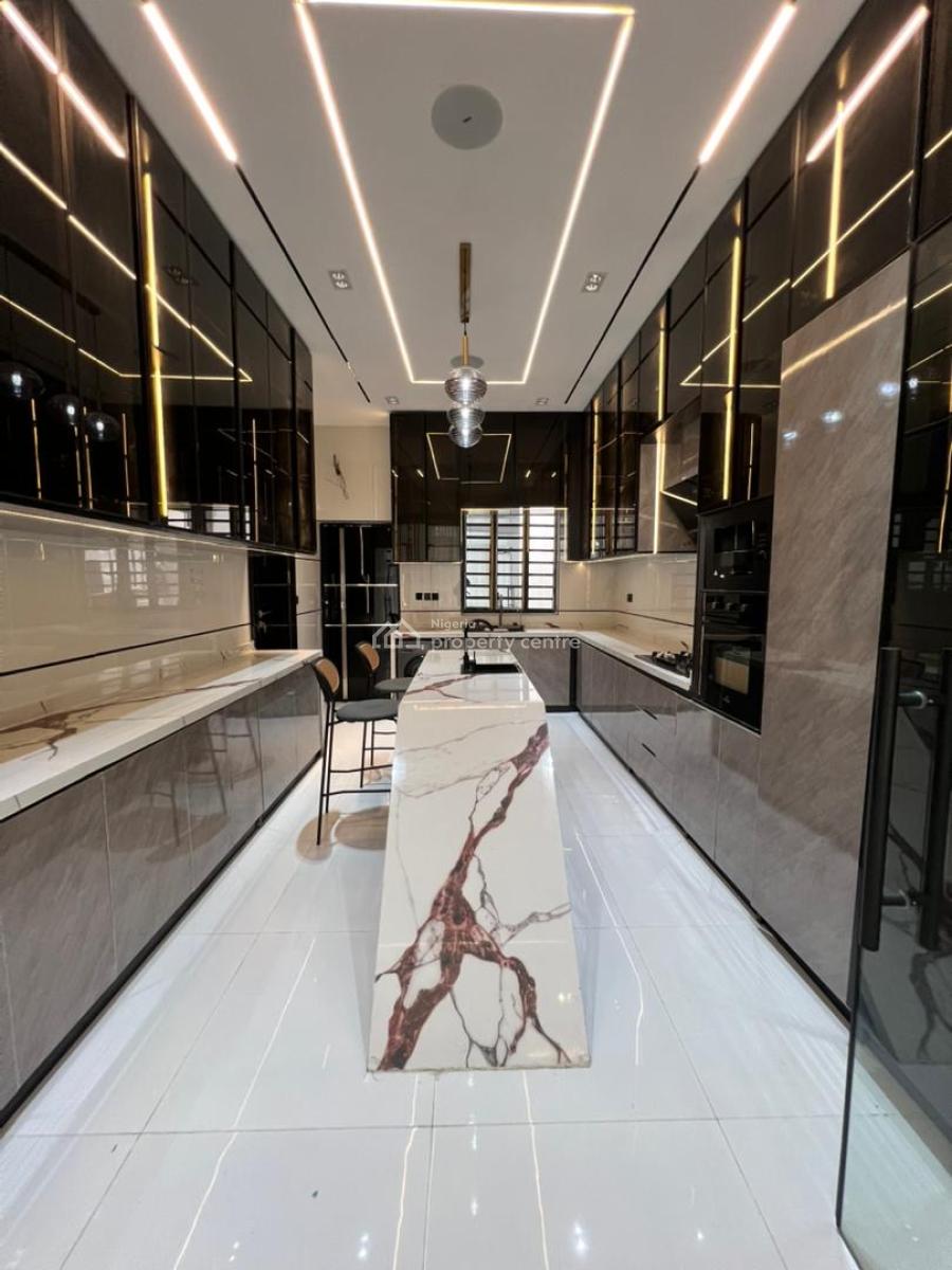 Classy 5 Bedroom Detached with Pool, Gym, Home Automation & Bq, Chevron, Lekki, Lagos, House for Sale