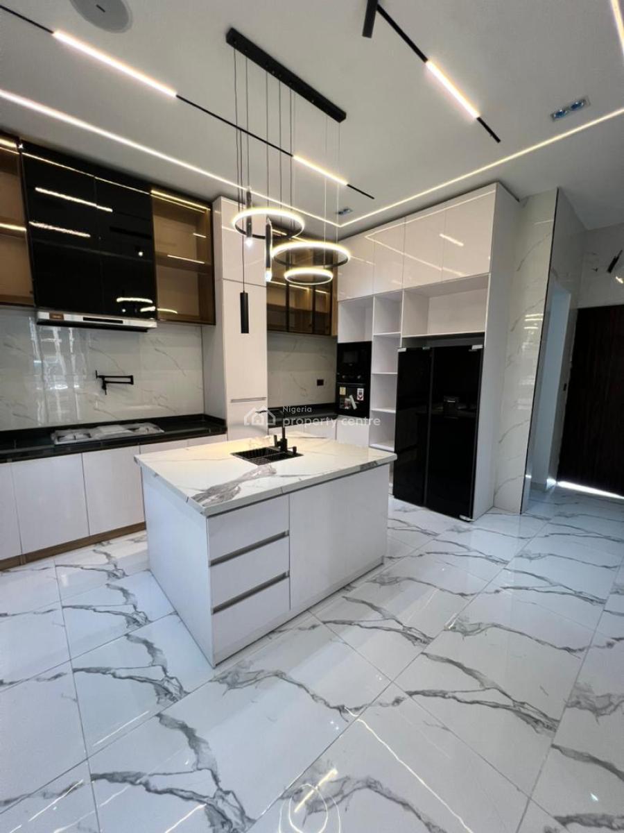 Fully Automated 5 Bedroom Detached with Pool, Cinema Bq & Family Loung, Chevron, Lekki, Lagos, House for Sale