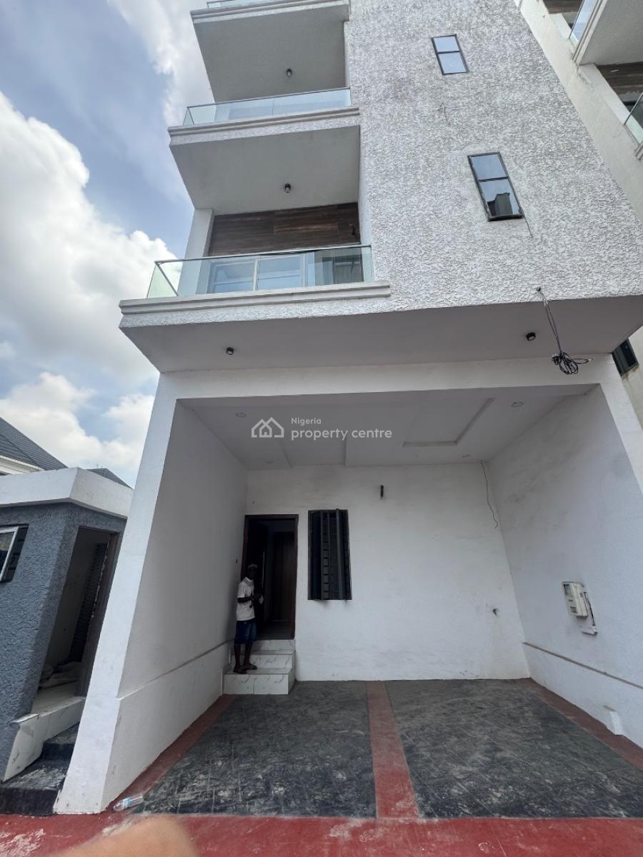 Brand New 5bedroom Terrace Duplex with Bq, Chevron, Lekki Phase 2, Lekki, Lagos, Terraced Duplex for Sale